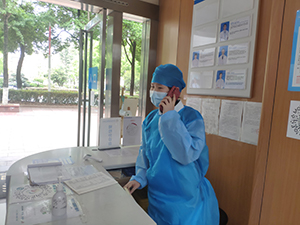 贵州普瑞眼科医院开展医院感染暴发应急处置演练